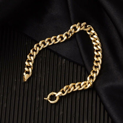 14K Yellow Gold Curb Bracelet (11.98 g)