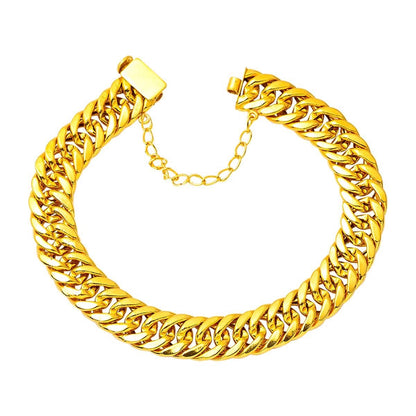 22K Yellow Gold Curb Bracelet (21.15 g)