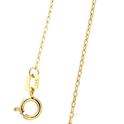 14K Yellow Gold Classic Chain 45 cm