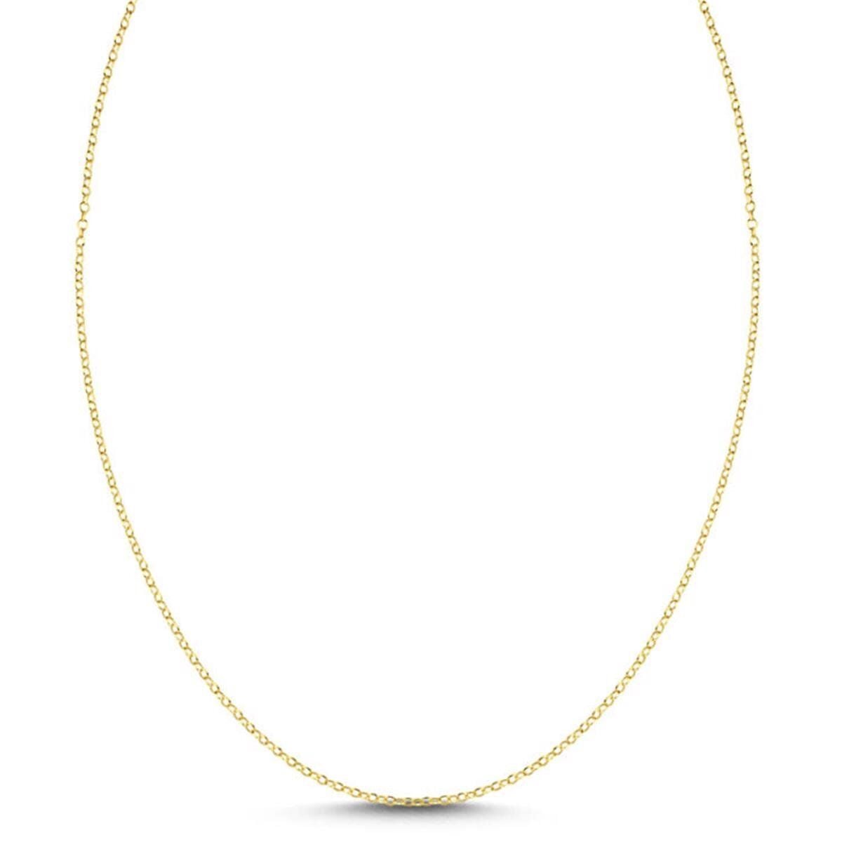 14K Yellow Gold Classic Chain 45 cm