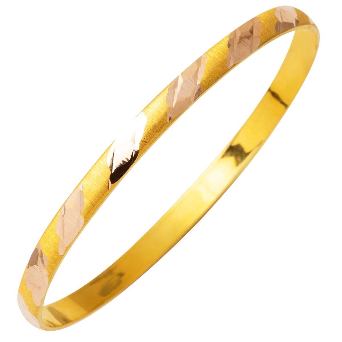 14K Yellow Gold Gift Bangle (3.9 g)