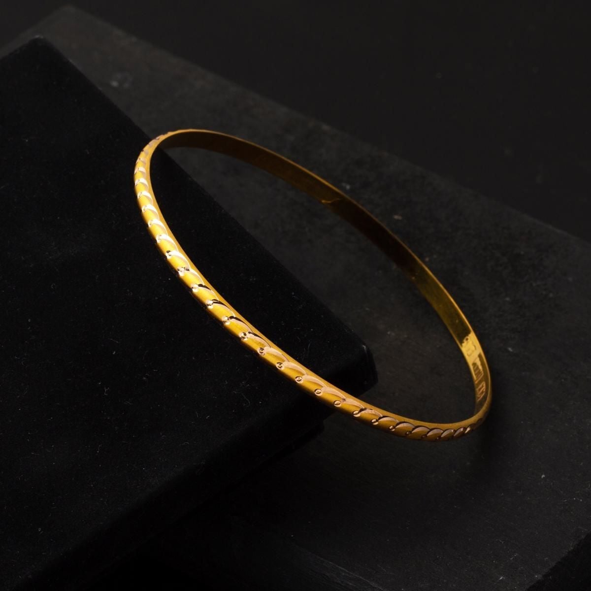 14K Yellow Gold Gift Wedding Bangle