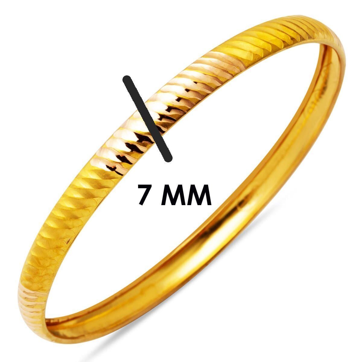 22K Yellow Gold Gift Bangle (6.5 g)