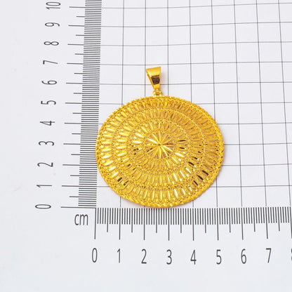 22K Yellow Gold Indian Style Necklace (18.33 g)