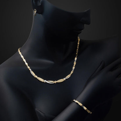 14K Yellow Gold Hittite Jewelry Set