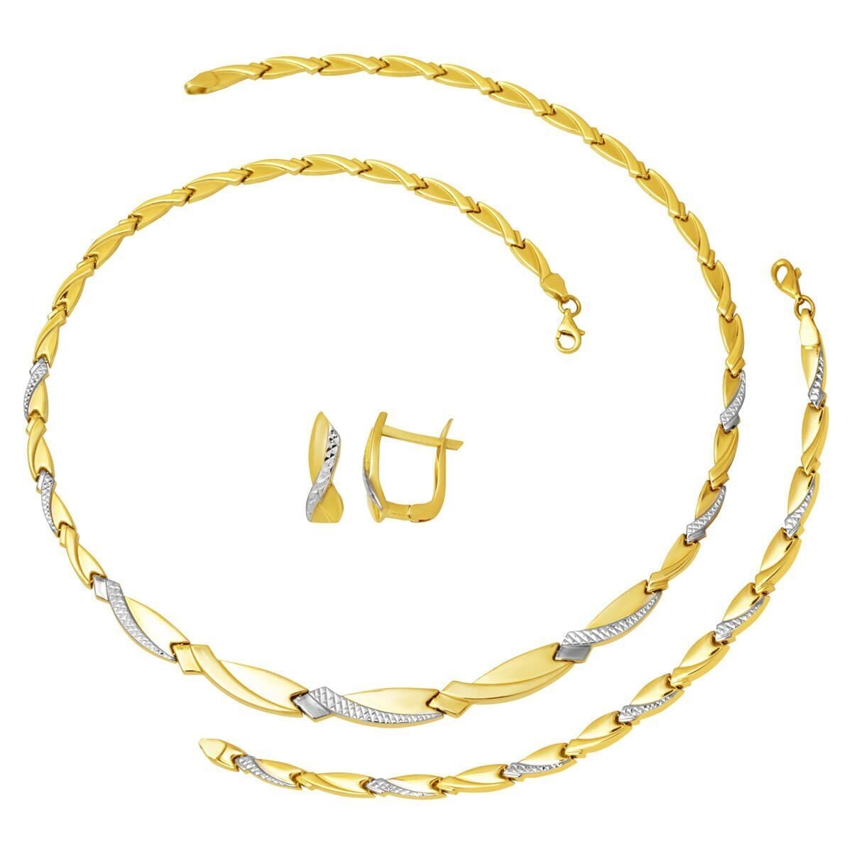 14K Yellow Gold Hittite Jewelry Set