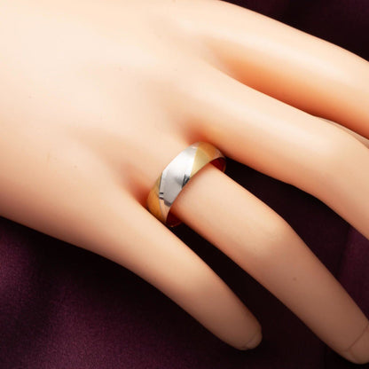 14K Yellow Gold Two-Tone Men's Wedding Band (2 g)