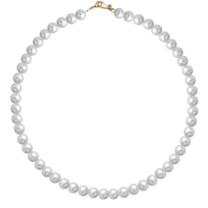 14K Yellow Gold Pearl Bridal Jewelry Set