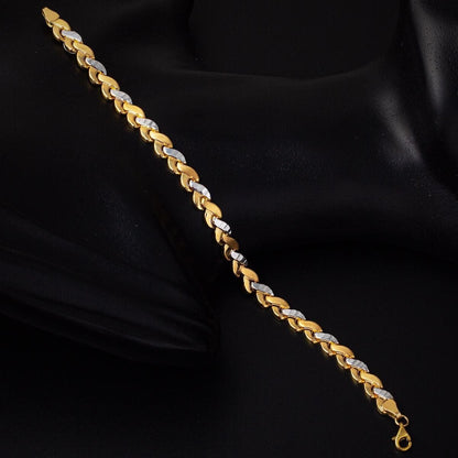 14K Yellow Gold Insta Bracelet