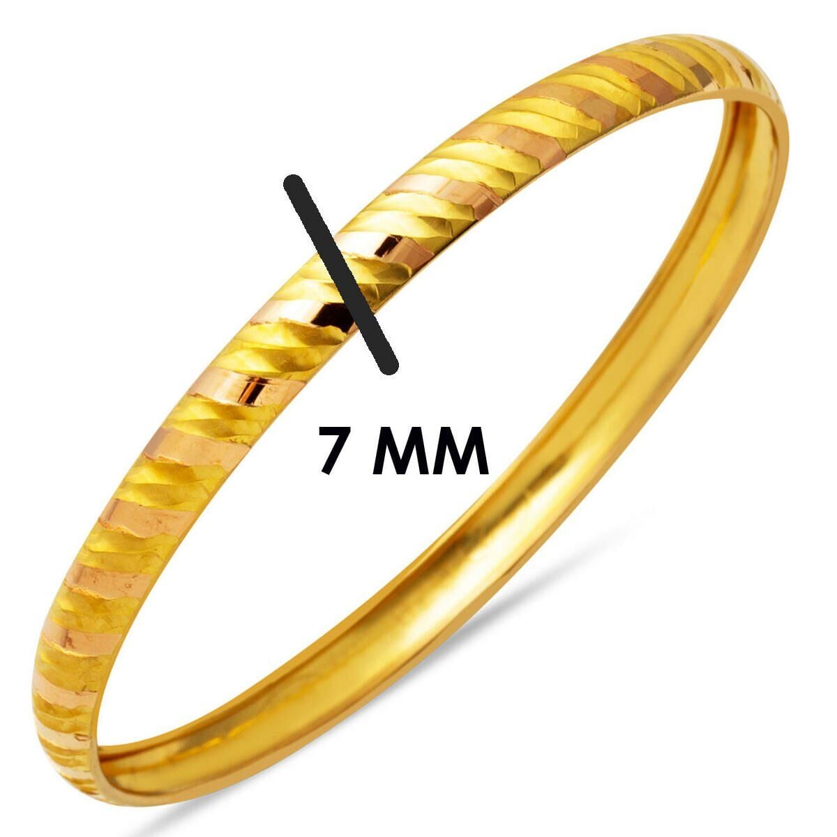 22K Yellow Gold Insta Gift Bangle