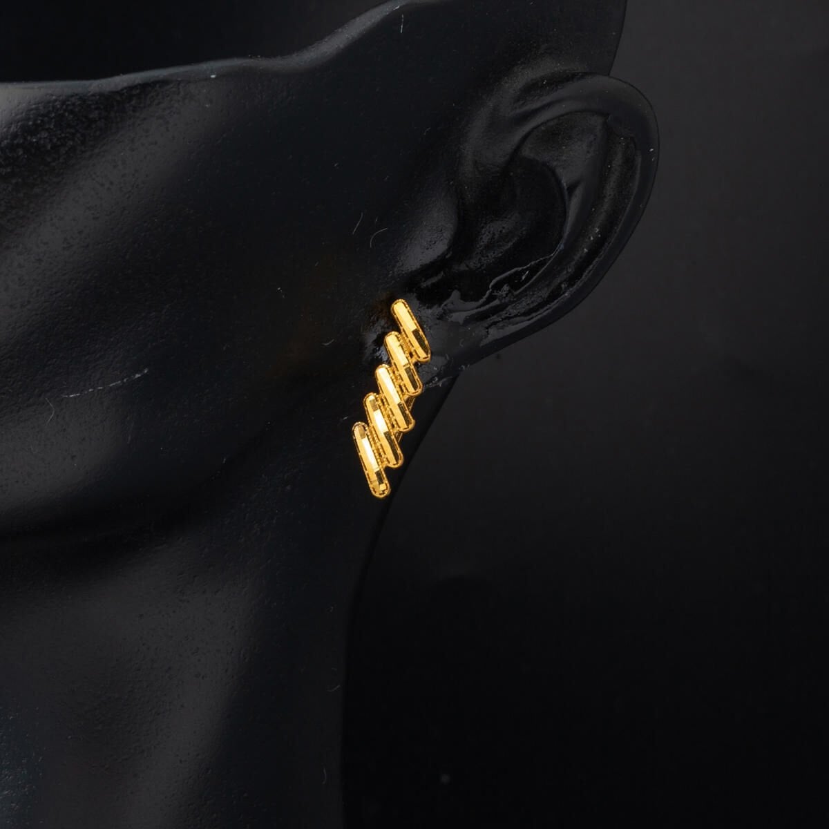 14K Yellow Gold Sparkling Wedding Set