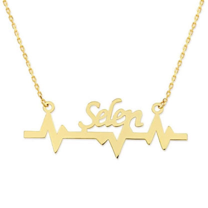 14K Yellow Gold Name Necklace