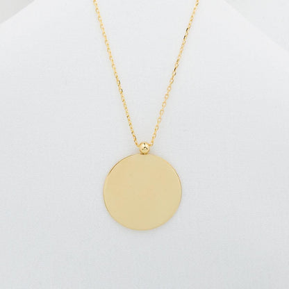 14K Yellow Gold Name Necklace (2.13 g)