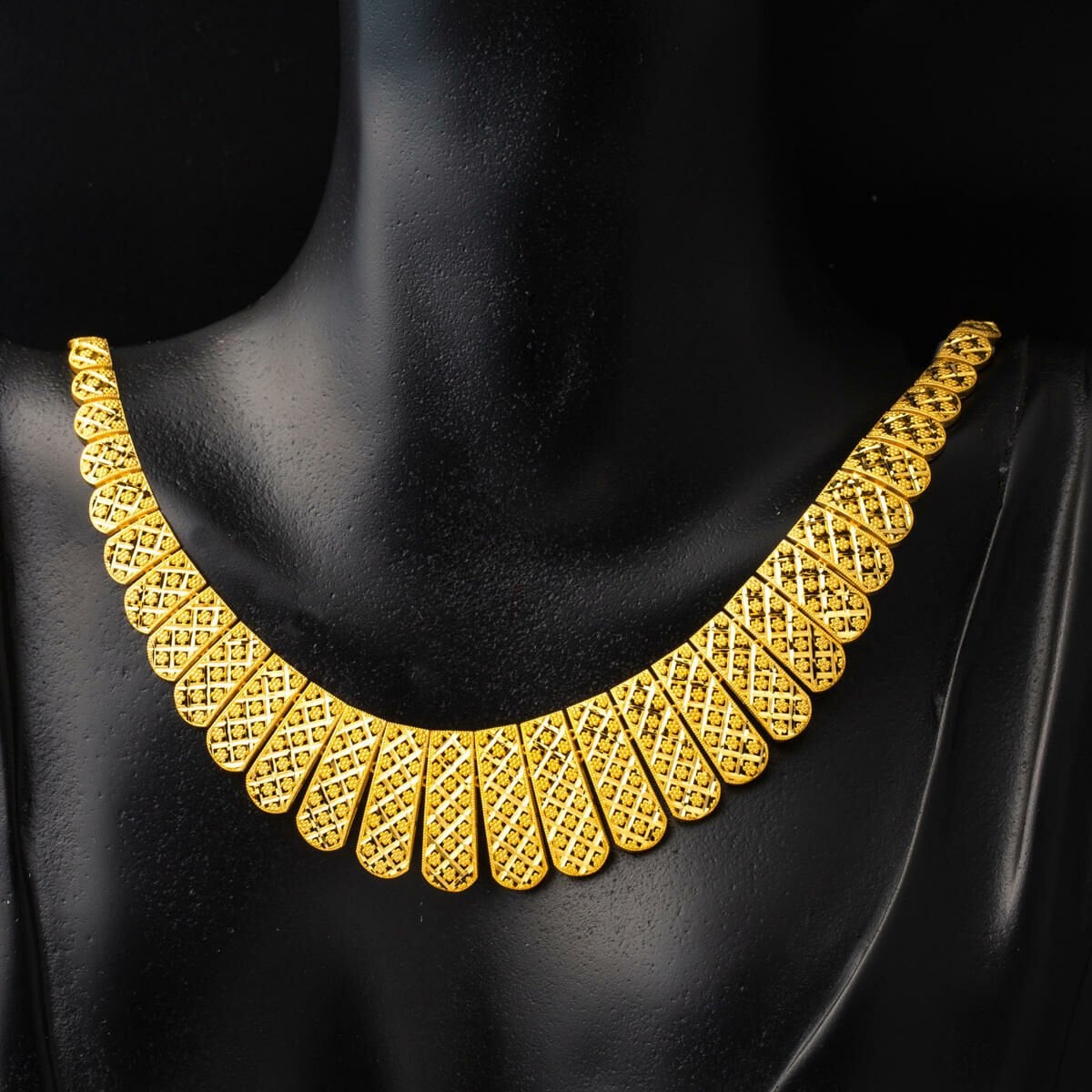 14K Yellow Gold Italian Engraved Necklace Bracelet Earrings Set