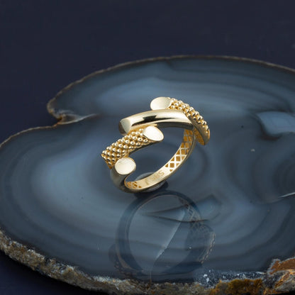 14K Yellow Gold Jessica Ring