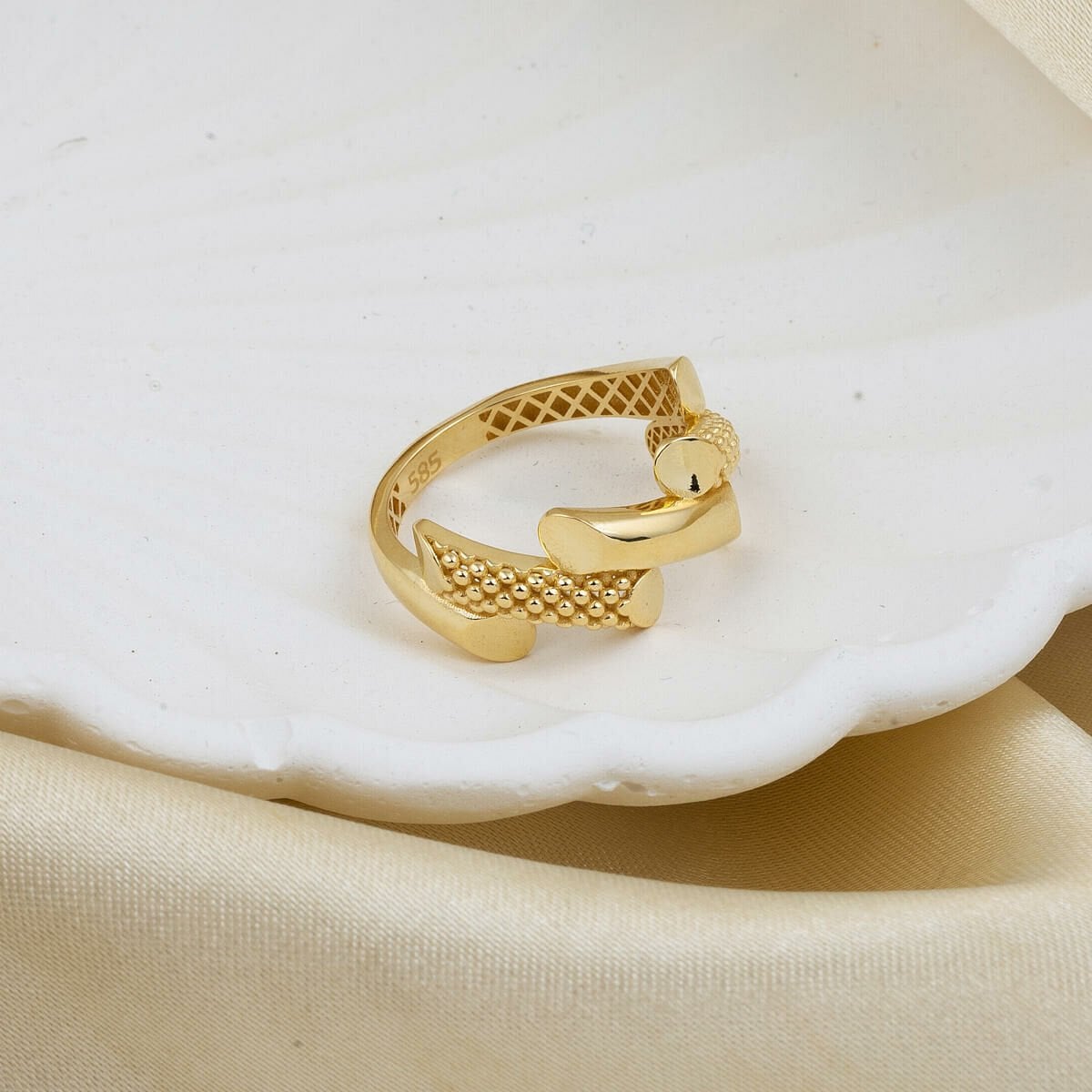 14K Yellow Gold Jessica Ring