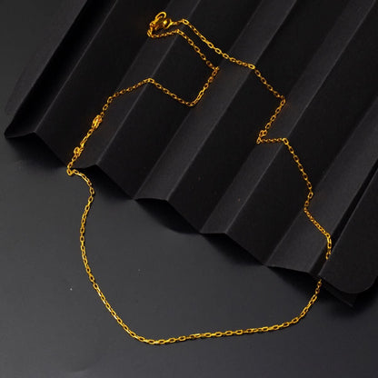 14K Yellow Gold Classic Chain 45 cm