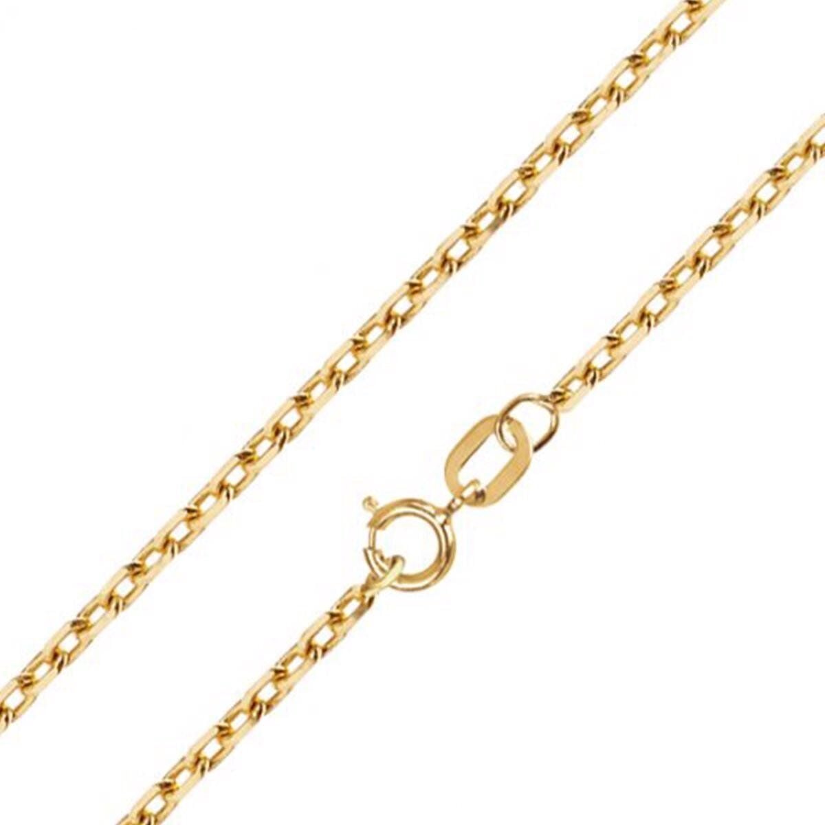 14K Yellow Gold Classic Chain 45 cm