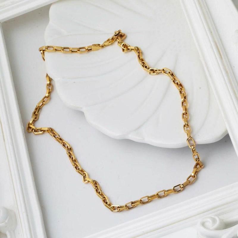 14K Yellow Gold Classic Chain 50 cm