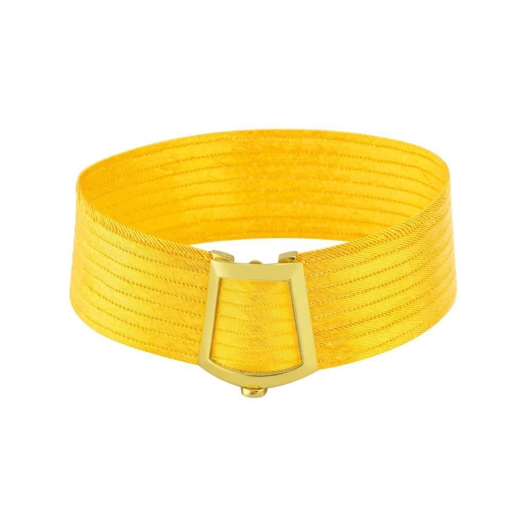 Yellow Sterling Silver 9-Row Trabzon Mesh Set