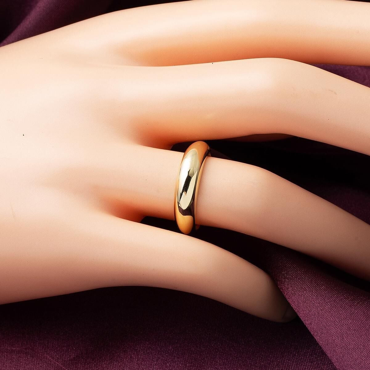 14K Yellow Gold Classic Pinky Ring