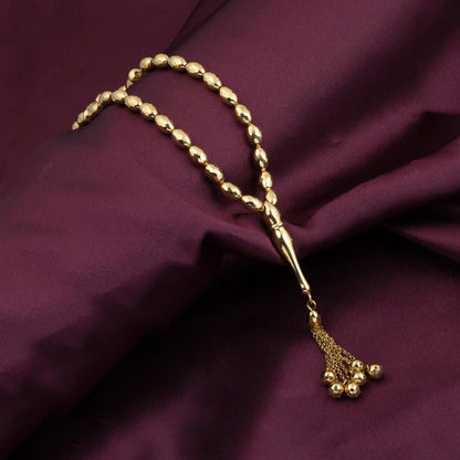 14K Yellow Gold Laz Ziya Prayer Beads