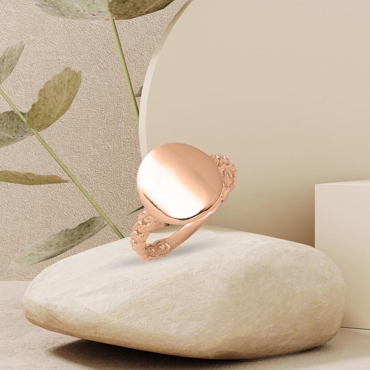 14K Rose Gold Leonita Pinky Ring