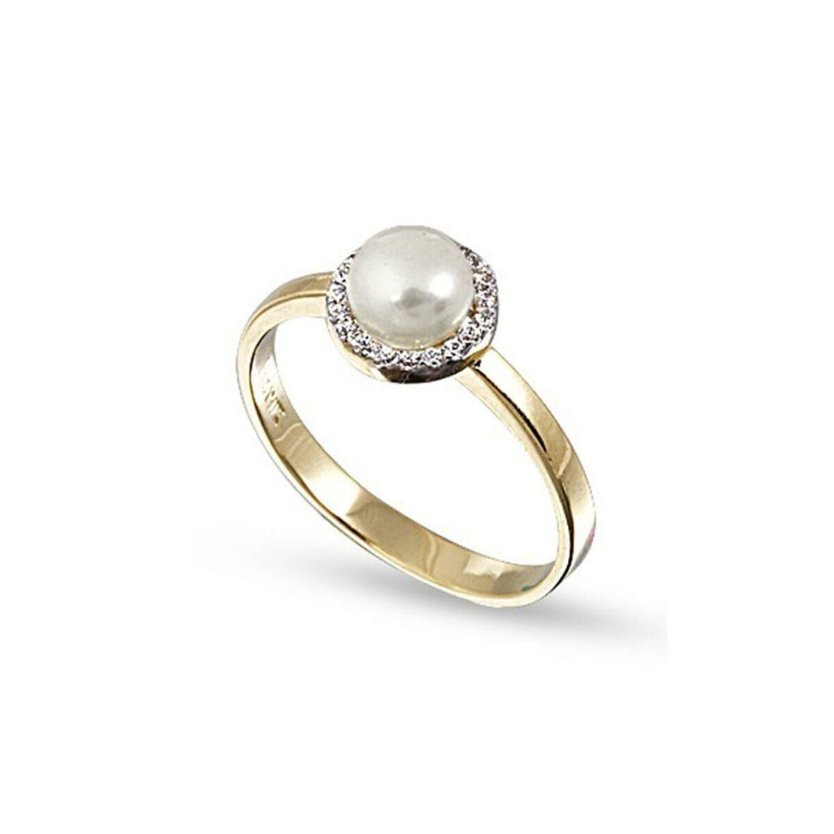 14K Yellow Gold Luino Pearl Ring