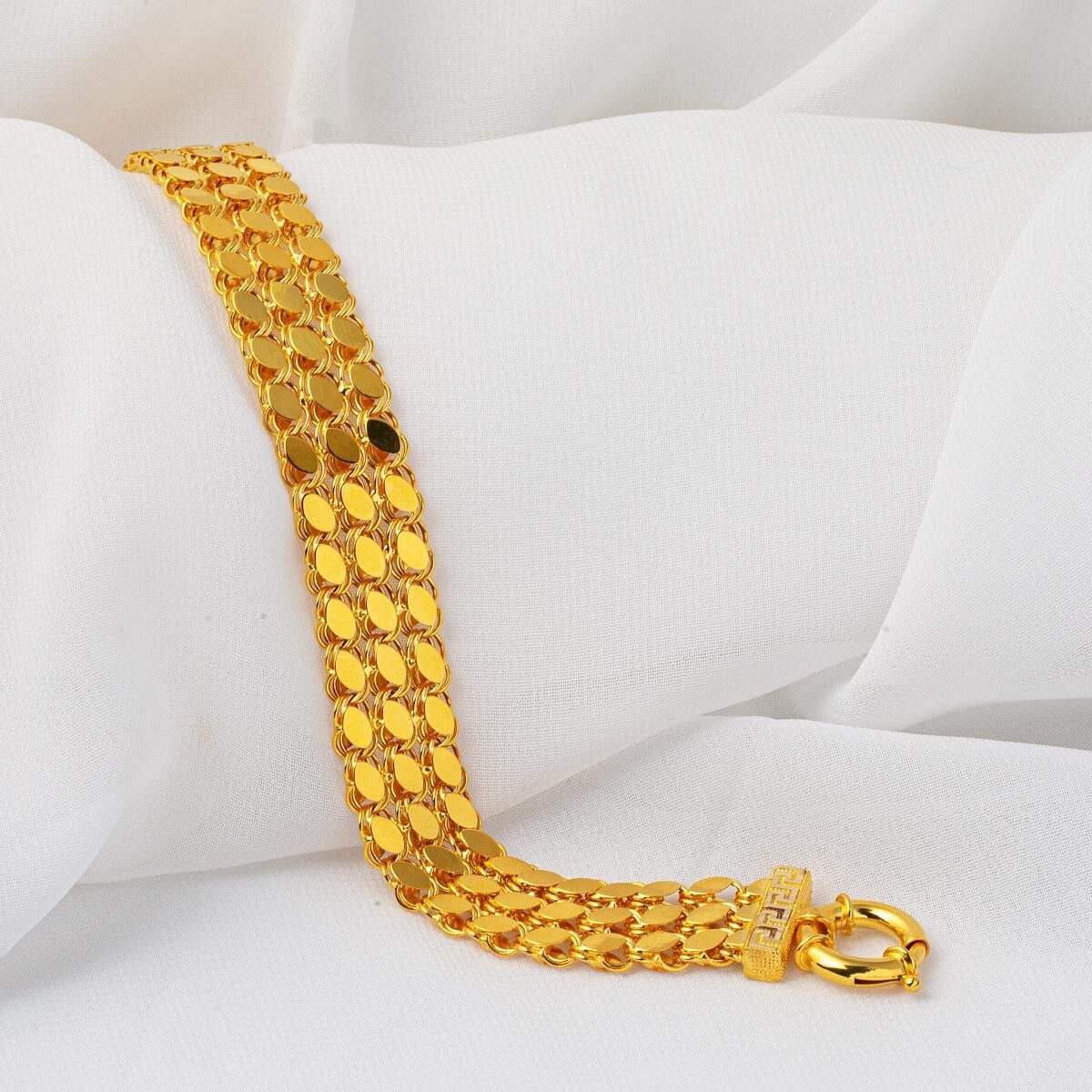 14K Yellow Gold Maras Chain Bracelet