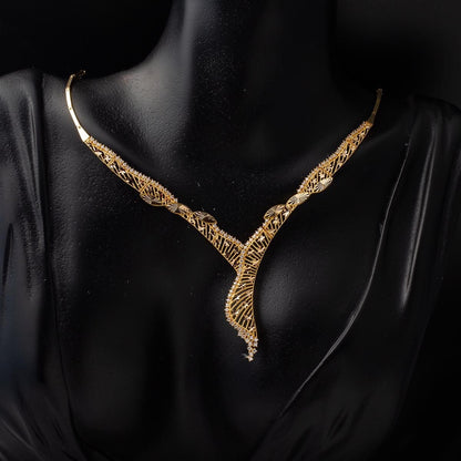 22K Yellow Gold Moonlight Jewelry Set