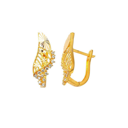 22K Yellow Gold Moonlight Jewelry Set