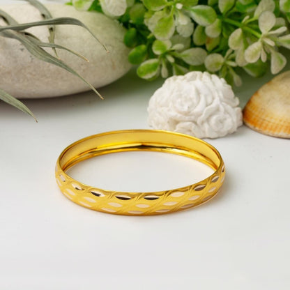 14K Yellow Gold Meltem Bangle