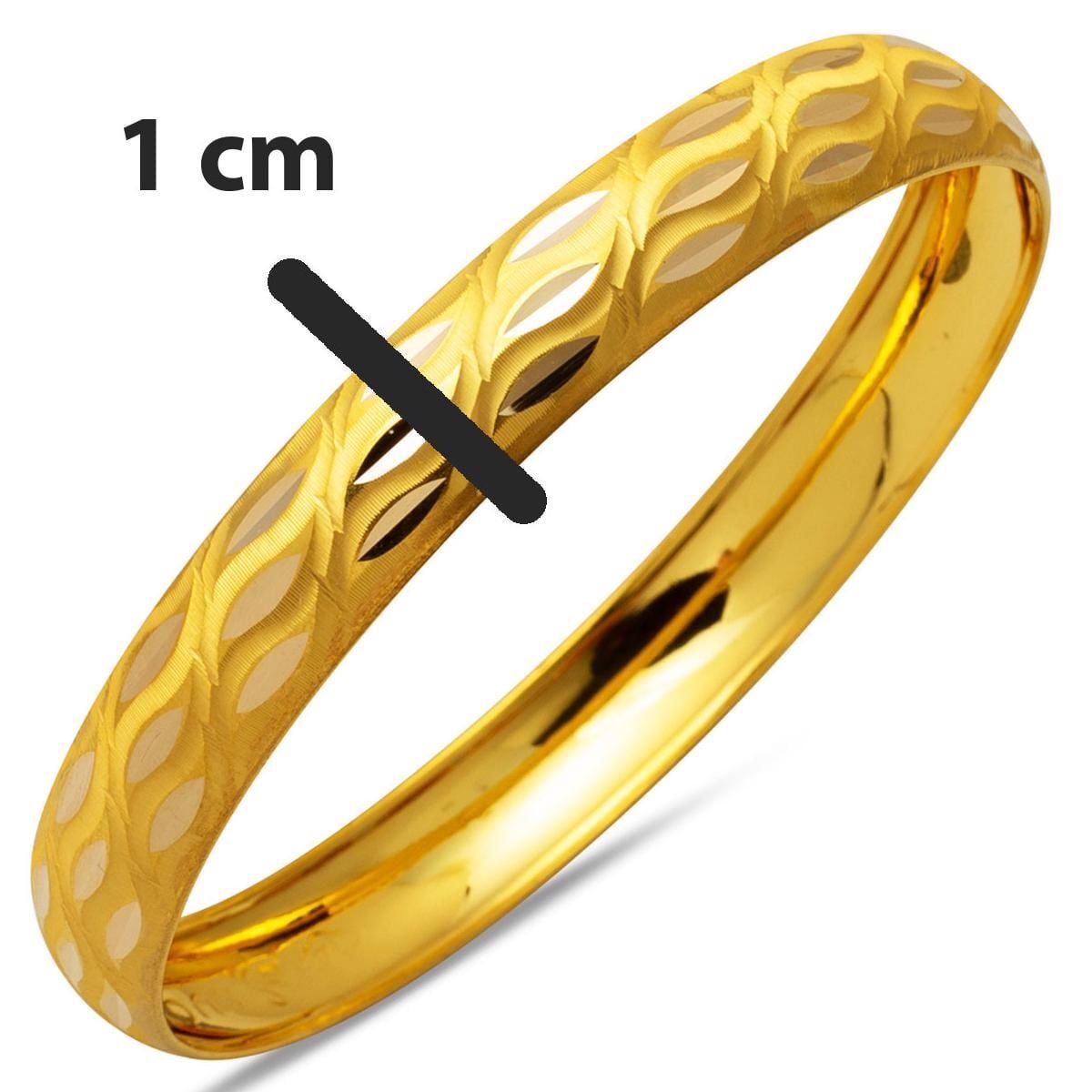 14K Yellow Gold Meltem Bangle