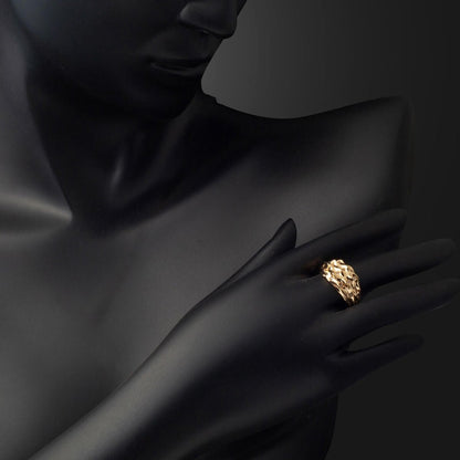 14K Yellow Gold Meltem Cubic Zirconia Ring (4.44 g)
