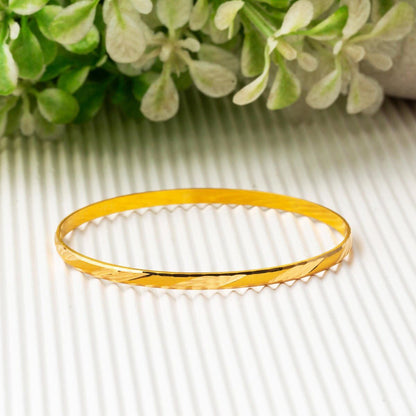 22K Yellow Gold Meltem Gift Bangle
