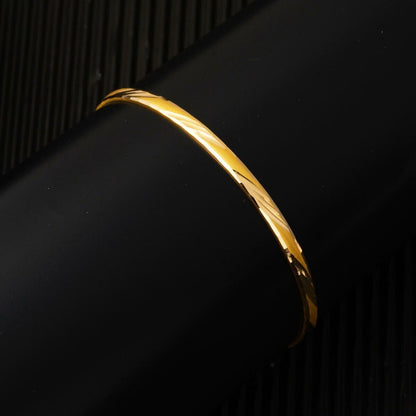 22K Yellow Gold Meltem Gift Bangle