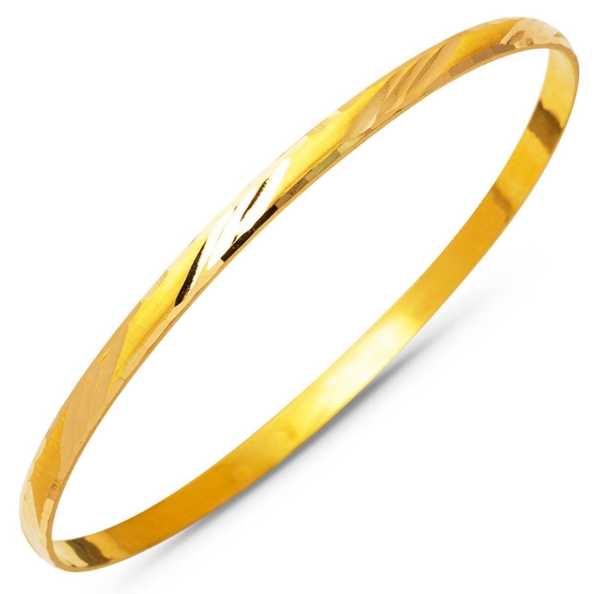 22K Yellow Gold Meltem Gift Bangle