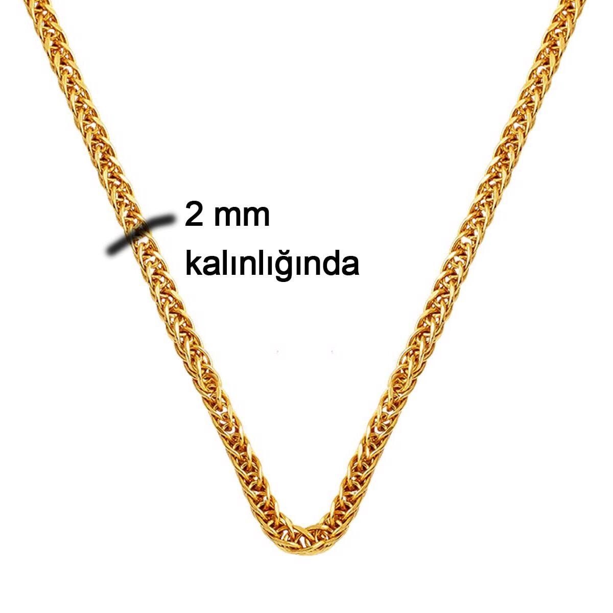14K Yellow Gold Meridian Chain 50cm
