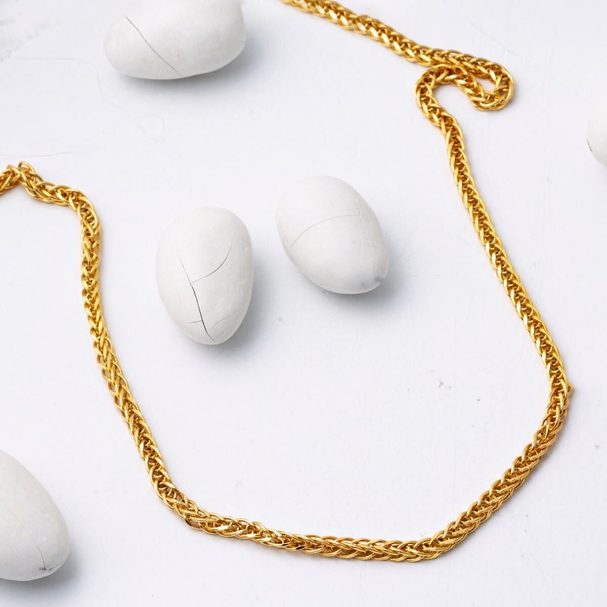 14K Yellow Gold Meridian Chain 50cm