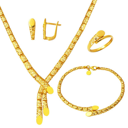 22K Yellow Gold Modern Set