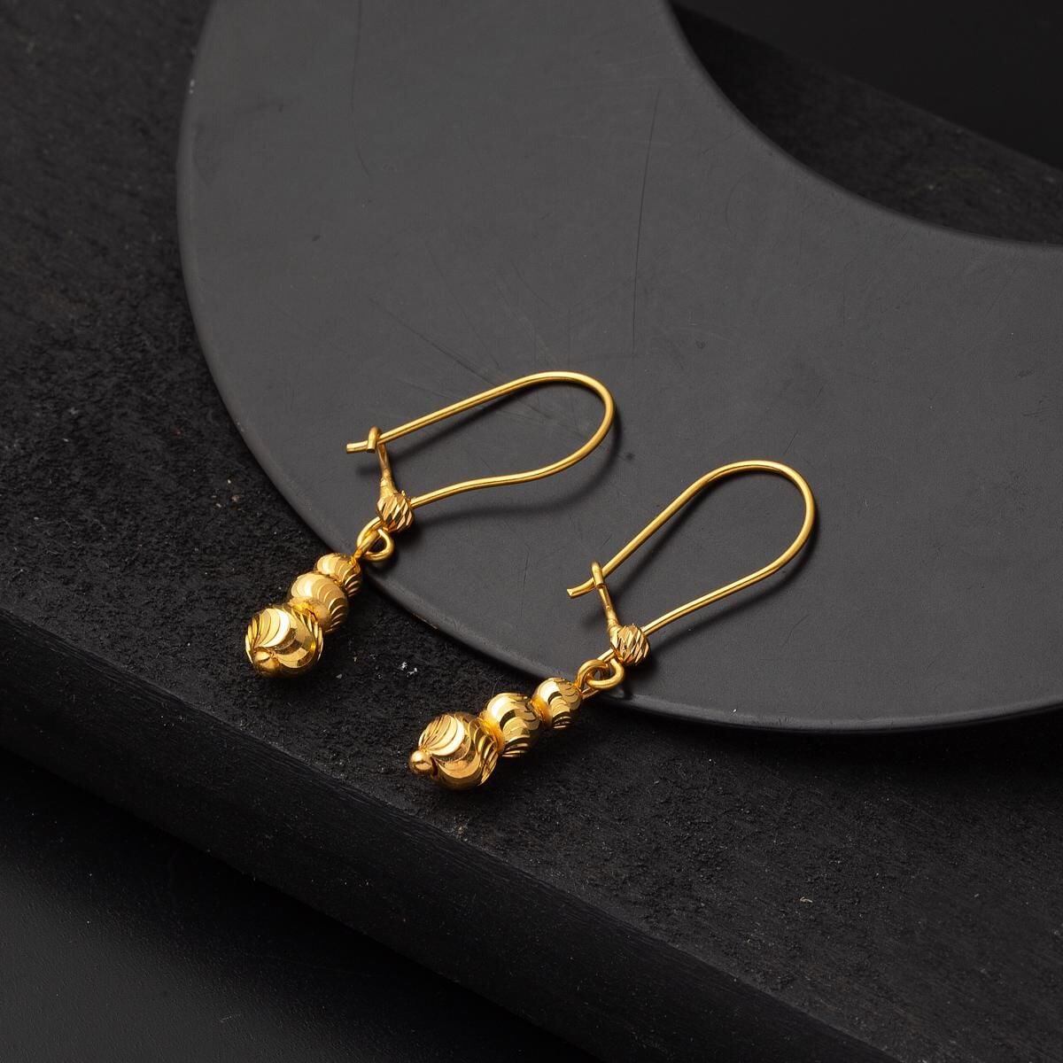 22K Yellow Gold Petite Bead Jewelry Set (19.59 g)