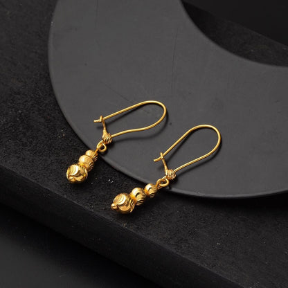 22K Yellow Gold Petite Bead Jewelry Set (19.59 g)