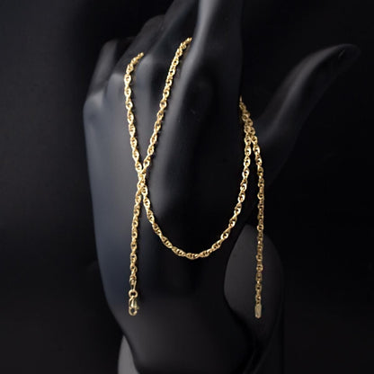 14K Yellow Gold Olympic Chain