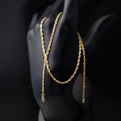 14K Yellow Gold Olympic Chain