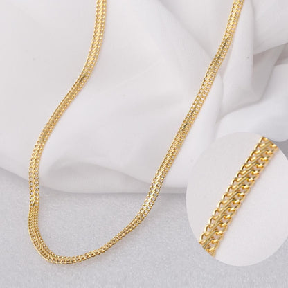 14K Yellow Gold Braided Chain 50 cm (6.58 g)