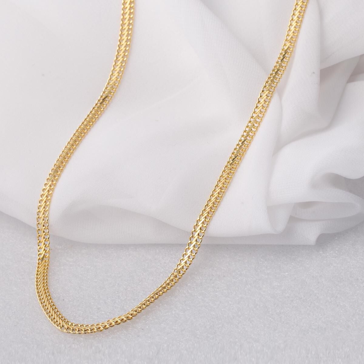 14K Yellow Gold Braided Chain 50 cm (6.58 g)