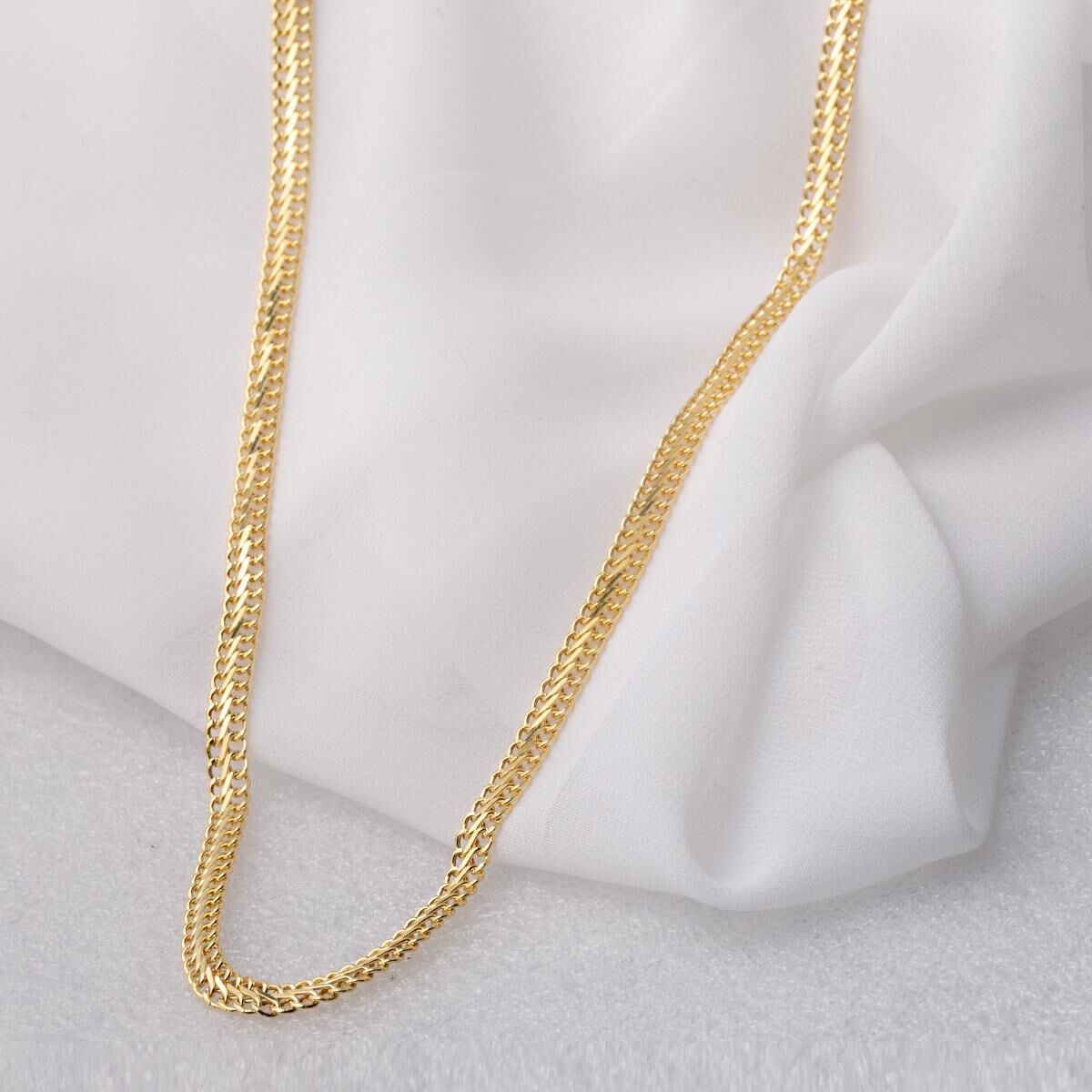 14K Yellow Gold Braided Chain 50 cm (6.58 g)