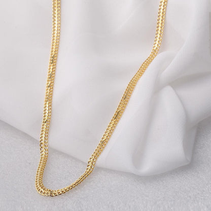 14K Yellow Gold Braided Chain 50 cm (6.58 g)