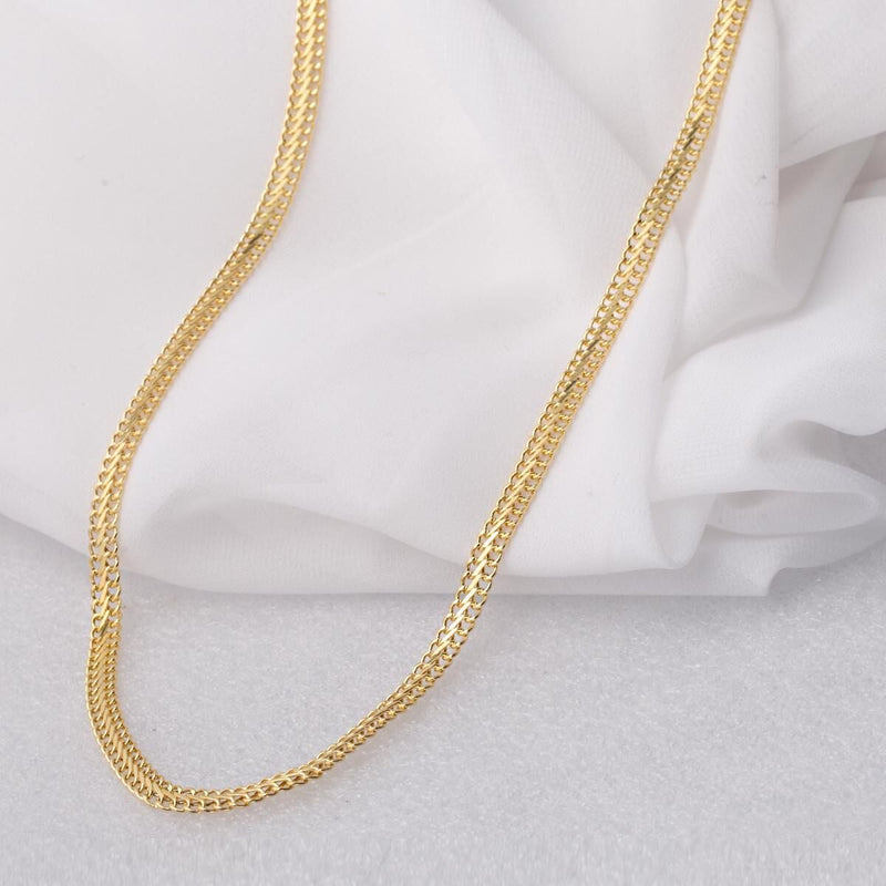 14K Yellow Gold Braided Chain 55 cm (7.35 g)