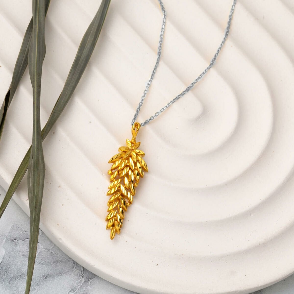 22K Yellow Gold Custom Design Pendant